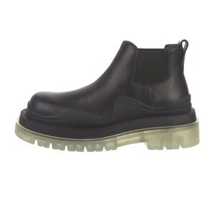 Bottega Veneta Black Boots with Clear Sole 38-38,5